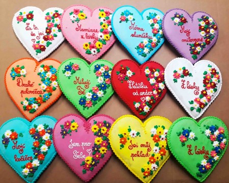 Srdce veľké celopolievané 190g č.206